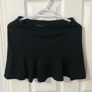 Topshop miniskirt!